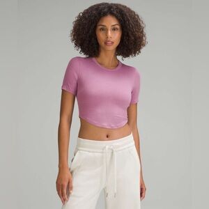 Lululemon Hold Tight Cropped T-Shirt